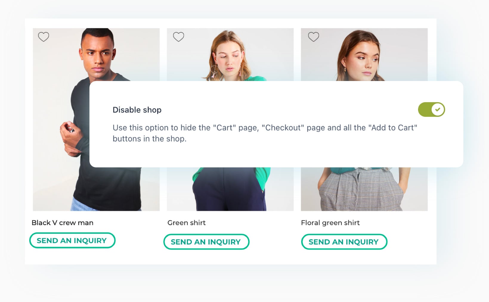 Catalog Mode - Disable Shop