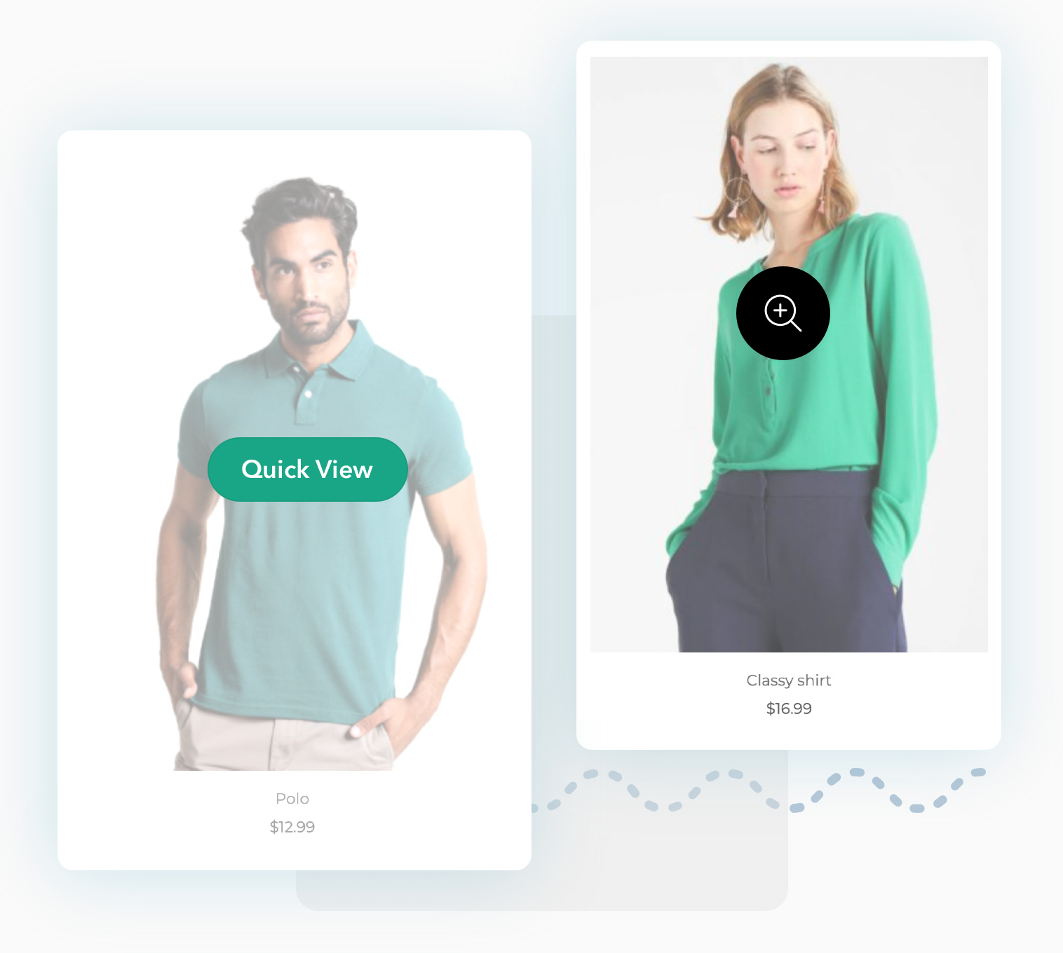 Quick view button style