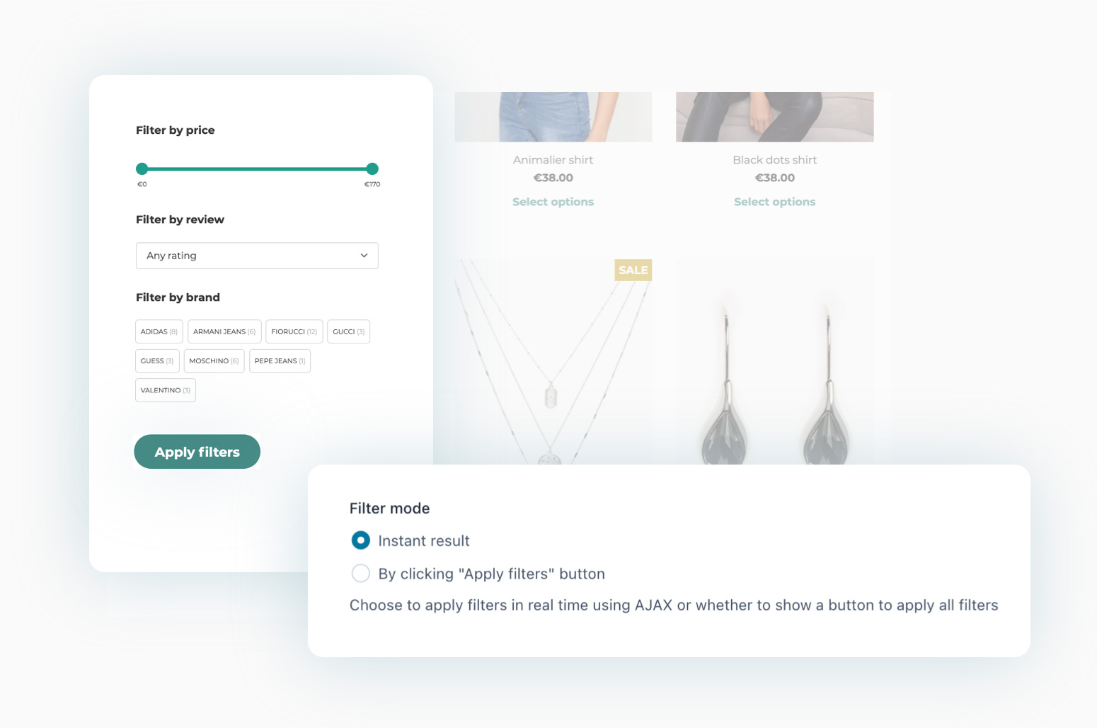 Make filter work in AJAX