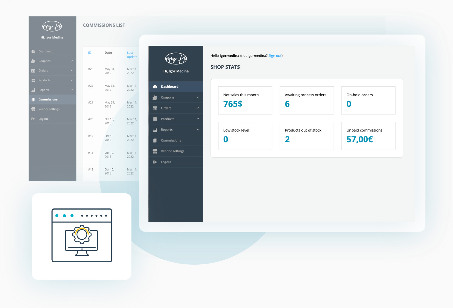 Integration with YITH Frontend Manager