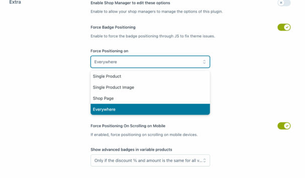 General settings (2/2)
