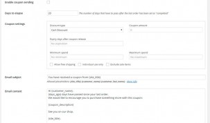 Email - Number of days form last purchase