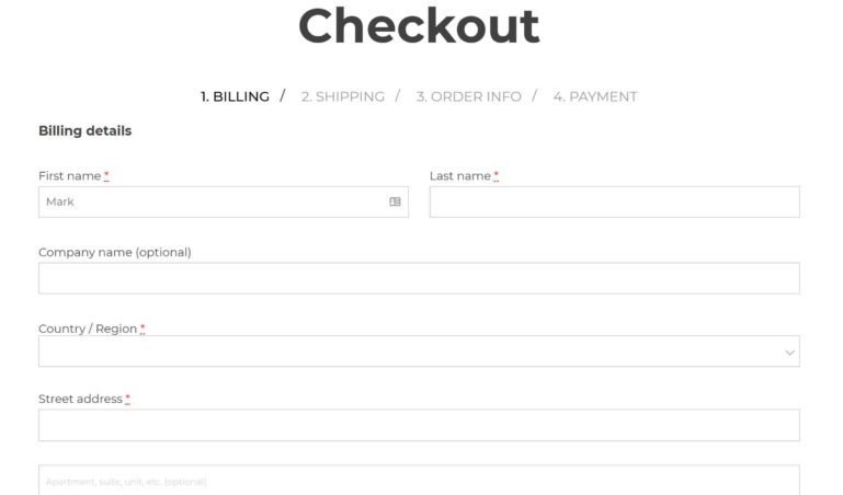 Text style - horizontal