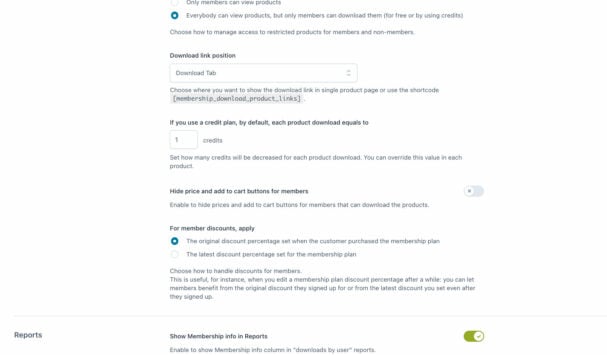 General options (2/2)