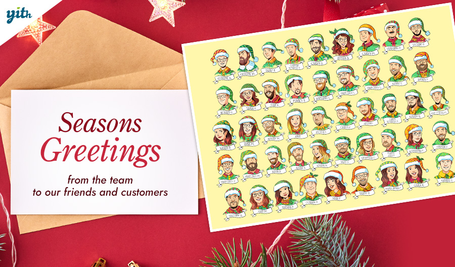 Seasons Greetings from the team to our friends and customers