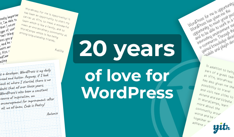 20 years of love for WordPress