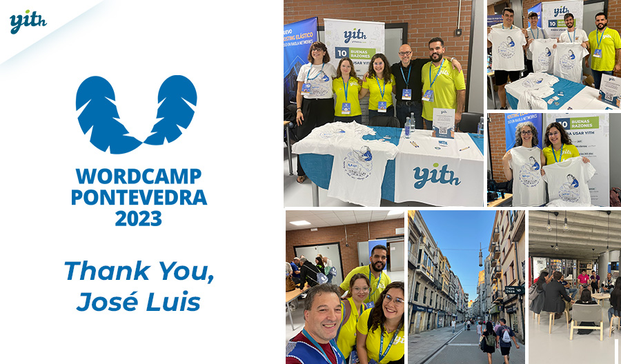 WordCamp Pontevedra 2023 – Thank you, José Luis