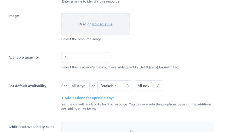 Configuration - Create resources